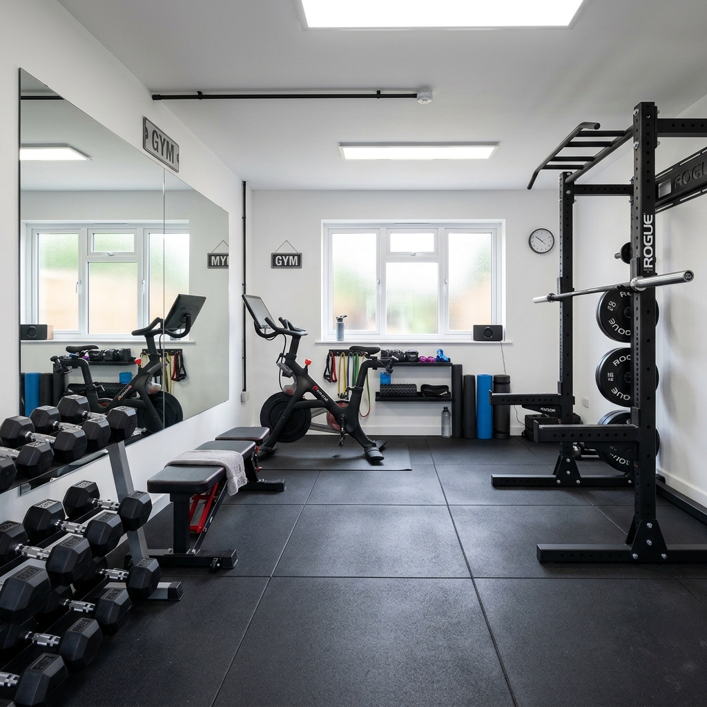 Private Fitness Gym Garage Conversion Alwoodley Leeds